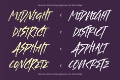 Demonic Echo - Bold Brush Calligraphy Font Product Image 11