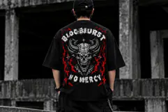 Demonic Fury Black Metal Webfont Product Image 2
