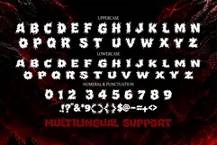 Demonic Fury Black Metal Webfont Product Image 7