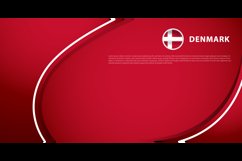 Denmark layout background concept design template Product Image 2