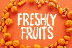 Densford - The Brush Food Font Product Image 2