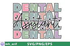 Dentist Png Teeth, Dental Assistant SVG T-shirt Design Product Image 1