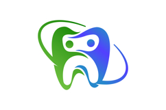 Abstract Modern Dental Care Clinic Logo Template Product Image 1