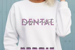 Dental Hygienist SVG - Dentistry Shirt Cricut File Product Image 1