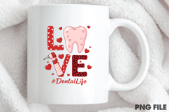 Dental Love Valentine Sublimation PNG Product Image 4