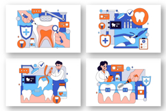 10 Dentist Treatment Illustration Product Image 3