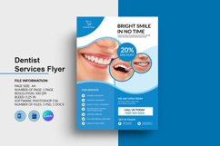 Dentist Clinic Services Flyer Product Image 1