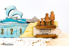 Deployment Countdown Calendar Laser Cut Design Product Image 10