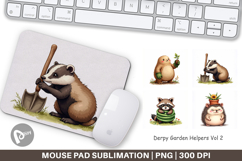 Derpy Garden Helpers Mouse Pad Product Image 1