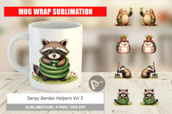 Derpy Garden Helpers Mug Wrap Product Image 1
