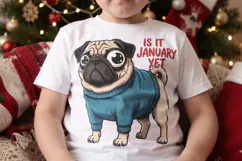 Derpy Sarcastic Holiday Dogs Sublimation Product Image 2