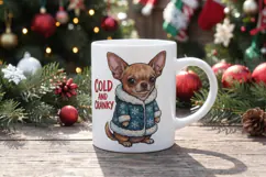 Derpy Sarcastic Holiday Dogs Sublimation Product Image 7