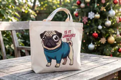 Derpy Sarcastic Holiday Dogs Sublimation Product Image 10