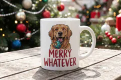 Derpy Sarcastic Holiday Dogs Sublimation Product Image 6