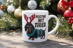 Derpy Sarcastic Holiday Dogs Sublimation Product Image 7