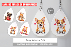 Derpy Valentine Pets Earring Product Image 1