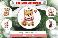 Derpy Valentine Pets Ornament Product Image 1