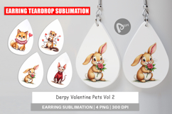 Derpy Valentine Pets Earring Product Image 1
