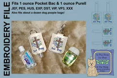 ITH Just Pray Hand Sanitizer Holder - Key Fob Product Image 2