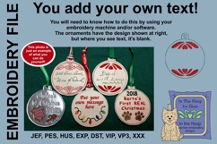 ITH Christmas Ornament Blank 5 Product Image 2