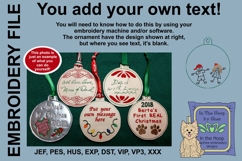 ITH Christmas Ornament Blank 7 Product Image 2