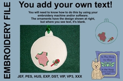 ITH Christmas Ornament Blank 2 Product Image 1