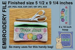 ITH Bingo Zipper Bag Zipper Bag - Lined, 6x10 Product Image 2