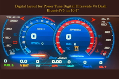 Digital Layout for Power Tune Digital Ultrawide V5 Product Image 1