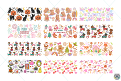 Libbey Glass Can Wrap Bundle SVG PNG, 16OZ Can Wrap Svg Product Image 4