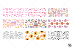 Libbey Glass Can Wrap Bundle SVG PNG, 16OZ Can Wrap Svg Product Image 6