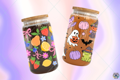 Libbey Glass Can Wrap Bundle SVG PNG, 16OZ Can Wrap Svg Product Image 9