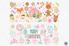 Christmas Libbey Glass Can Wrap SVG PNG, 16oz Can Wrap Png Product Image 2