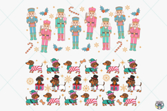 Christmas Libbey Glass Can Wrap SVG PNG, 16oz Can Wrap Png Product Image 5