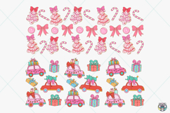 Christmas Libbey Glass Can Wrap SVG PNG, 16oz Can Wrap Png Product Image 6