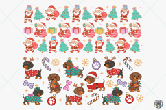Christmas Libbey Glass Can Wrap SVG PNG, 16oz Can Wrap Png Product Image 7
