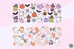 Spooky Halloween Libbey Glass 16oz Can Wrap Bundle Product Image 3