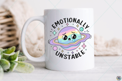 Funny Mental Health PNG SVG Bundle, Motivational Stickers Product Image 8