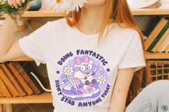 Funny Mental Health PNG SVG Bundle, Motivational Stickers Product Image 9