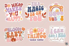 Motivational quotes Png Svg Bundle, Printable Stickers Product Image 6