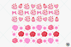 Valentines 16oz Libbey Glass Can Wrap Bundle SVG PNG Product Image 3