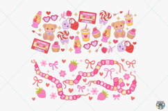 Valentines 16oz Libbey Glass Can Wrap Bundle SVG PNG Product Image 5