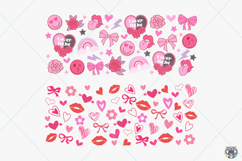 Valentines 16oz Libbey Glass Can Wrap Bundle SVG PNG Product Image 9