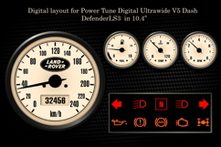 Digital Layout for Power Tune Digital Ultrawide V5 Dash Product Image 1