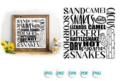 Desert Subway SVG Cut file Product Image 1