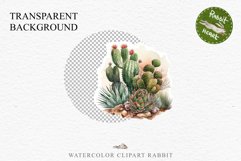 Desert Cactus Succulent Flowers Floral Clipart PNG Scrapbook Nursery Watercolor Transparent wedding invitation shirt designs sublimation printable digital bloom watercolor Desert Cactus, flowers clipart, victorian floral nursery art, spring, wedding 