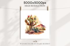 Desert Cactus Succulent Flowers Floral Clipart PNG Scrapbook Nursery Watercolor Transparent wedding invitation shirt designs sublimation printable digital bloom watercolor Desert Cactus, flowers clipart, victorian floral nursery art, spring, wedding 