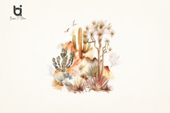 Desert Garden Watercolor Sublimation PNG Bundle Product Image 4