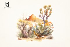 Desert Garden Watercolor Sublimation PNG Bundle Product Image 5