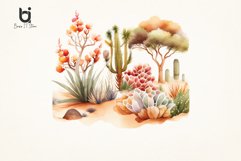 Desert Garden Watercolor Sublimation PNG Bundle Product Image 8