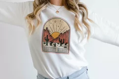 Desert PNG Western sublimation design